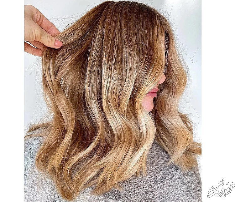 بلوند کاراملی